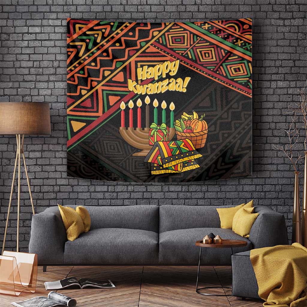African Happy Kwanzaa Tapestry LT01
