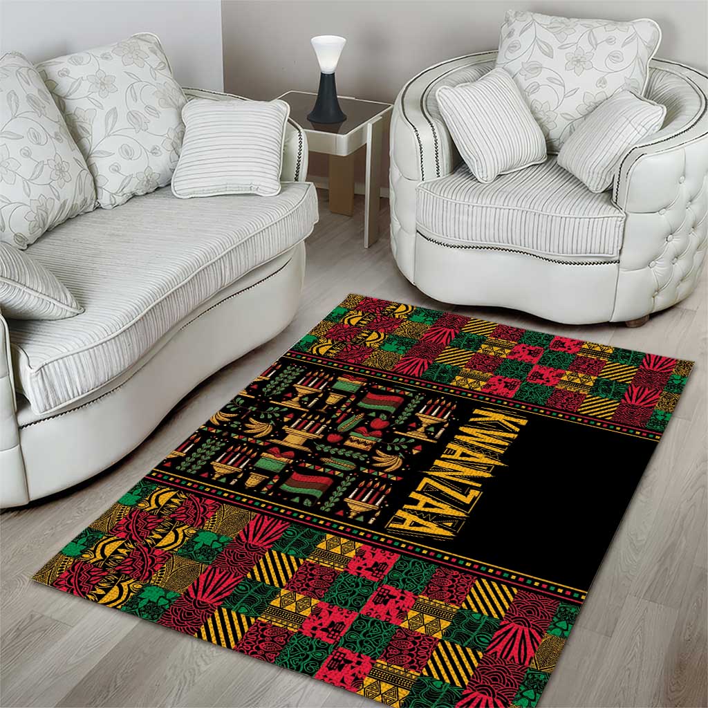 Kwanzaa African Pattern Area Rug LT01
