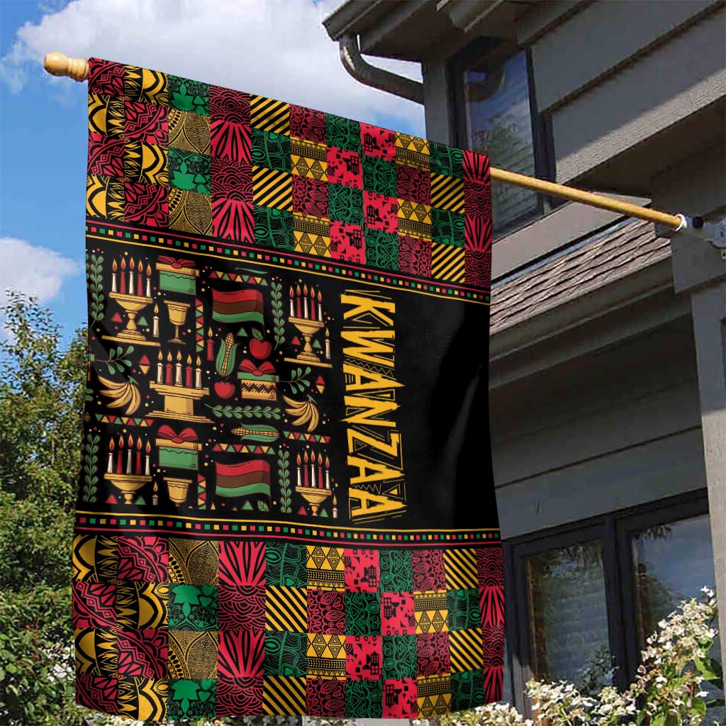 Kwanzaa African Pattern Garden Flag LT01