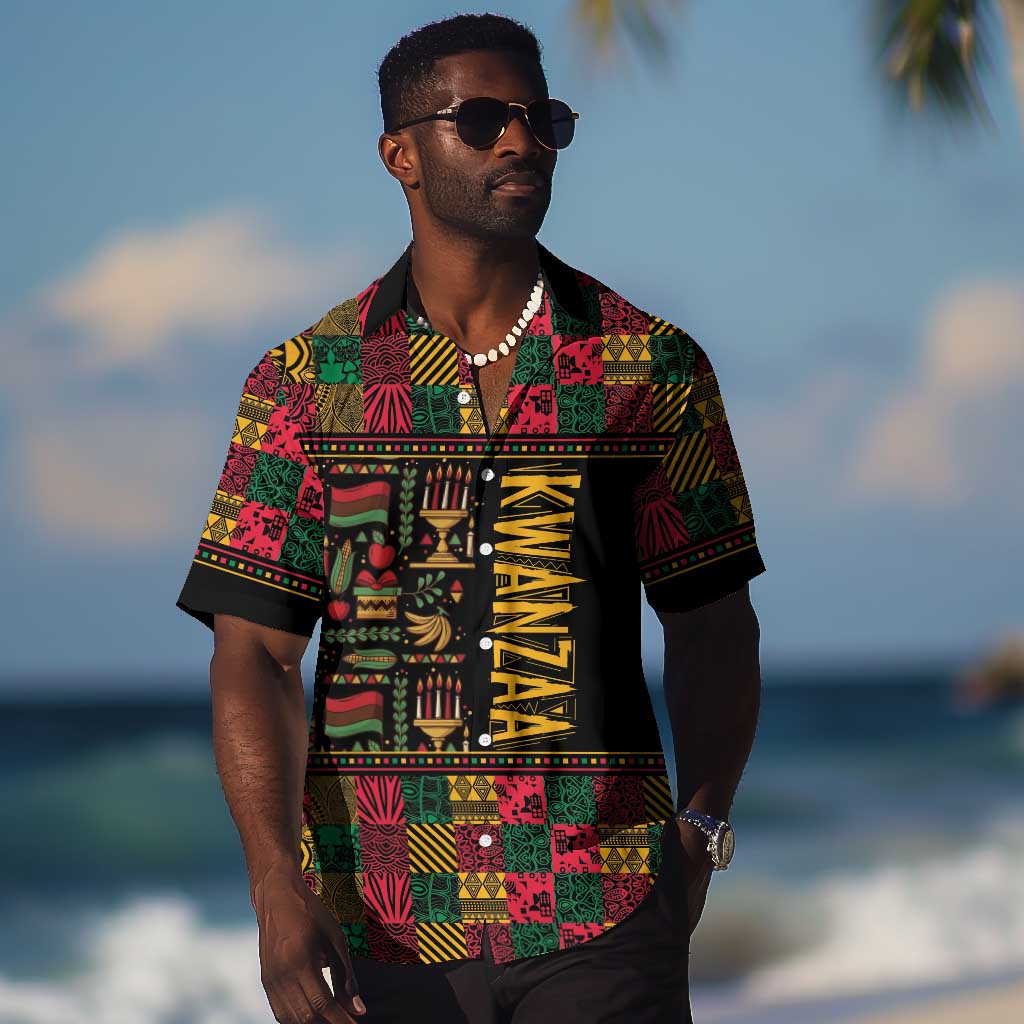 Kwanzaa African Pattern Hawaiian Shirt LT01