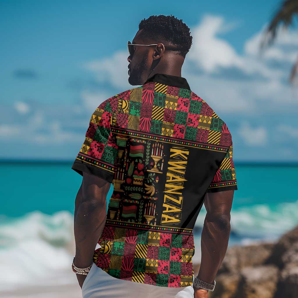 Kwanzaa African Pattern Hawaiian Shirt LT01