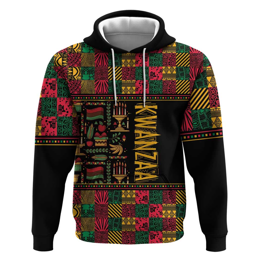 Kwanzaa African Pattern Hoodie LT01