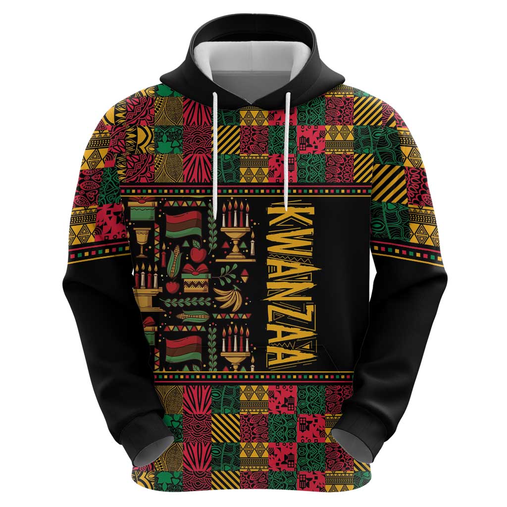 Kwanzaa African Pattern Hoodie LT01