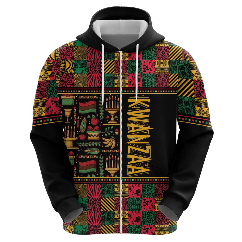 Kwanzaa African Pattern Hoodie LT01