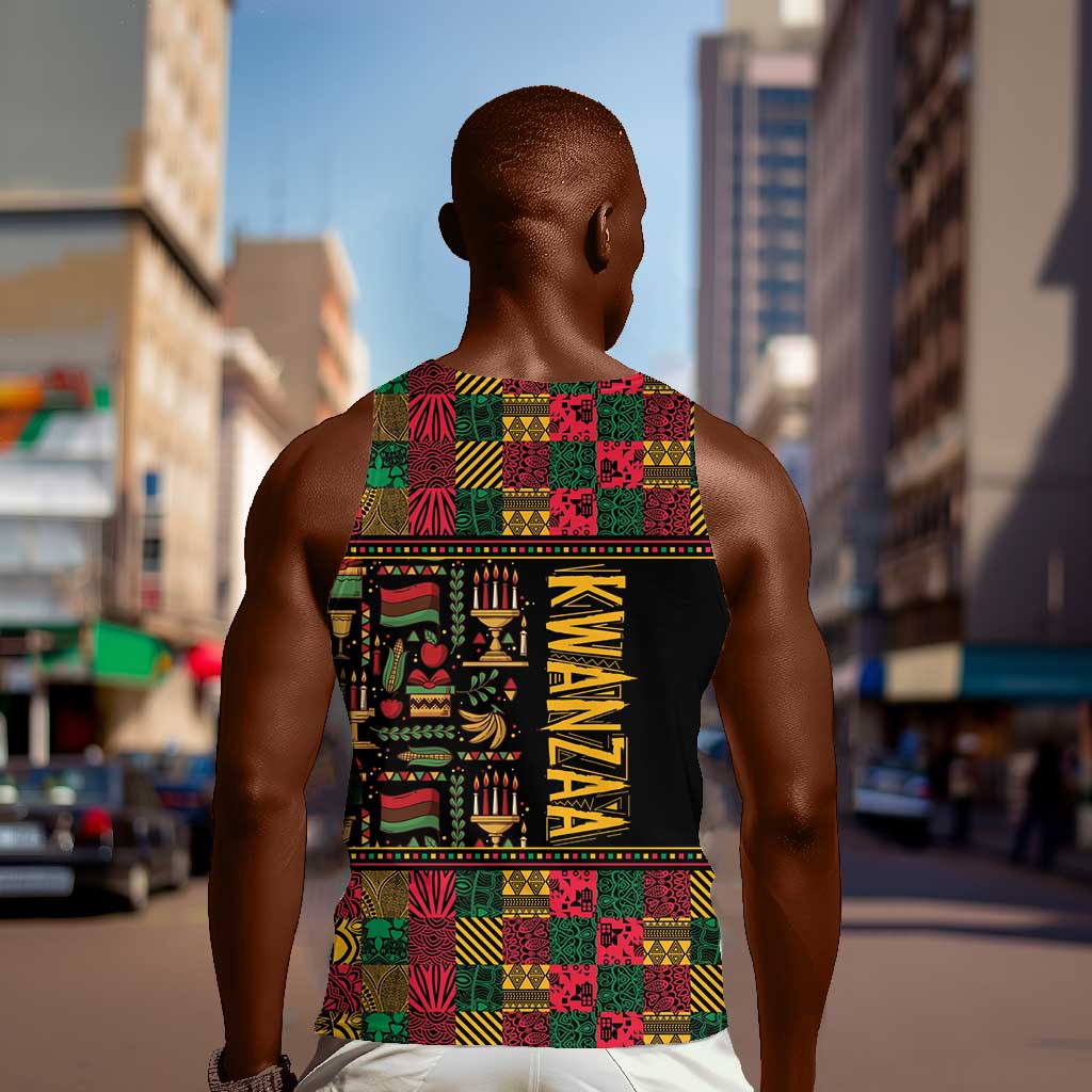 Kwanzaa African Pattern Men Tank Top LT01