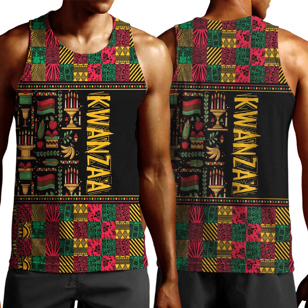 Kwanzaa African Pattern Men Tank Top LT01