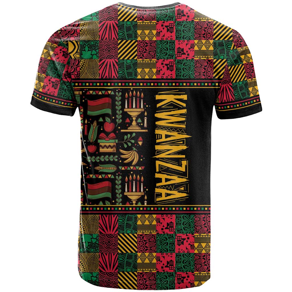 Kwanzaa African Pattern T shirt LT01