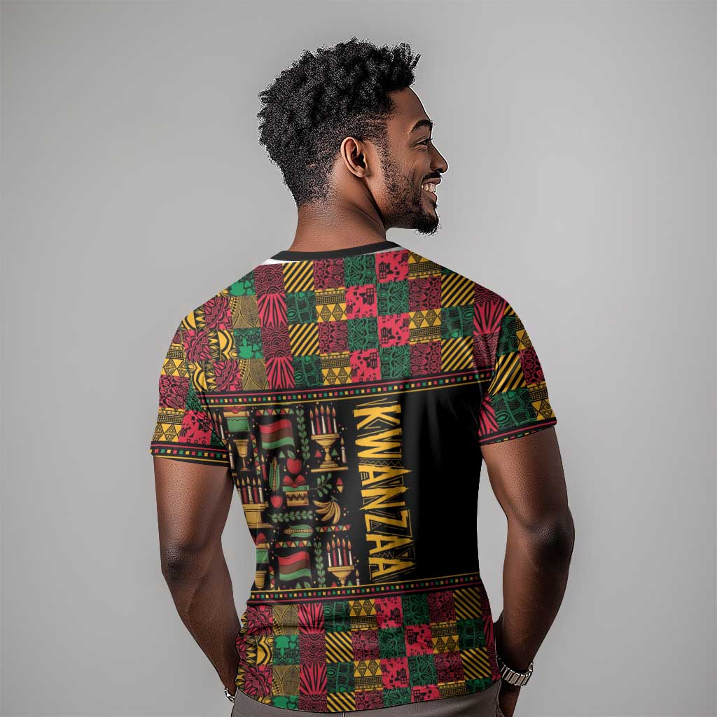 Kwanzaa African Pattern T shirt LT01
