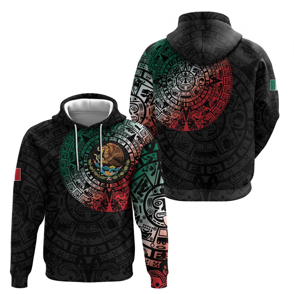 Mexican Aztec Circle Hoodie Flag Color Unique Style LT01