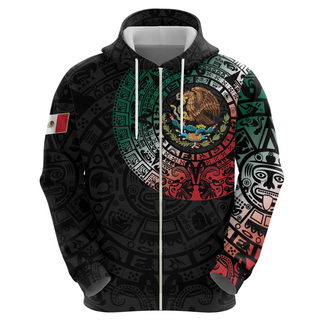 Mexican Aztec Circle Hoodie Flag Color Unique Style LT01