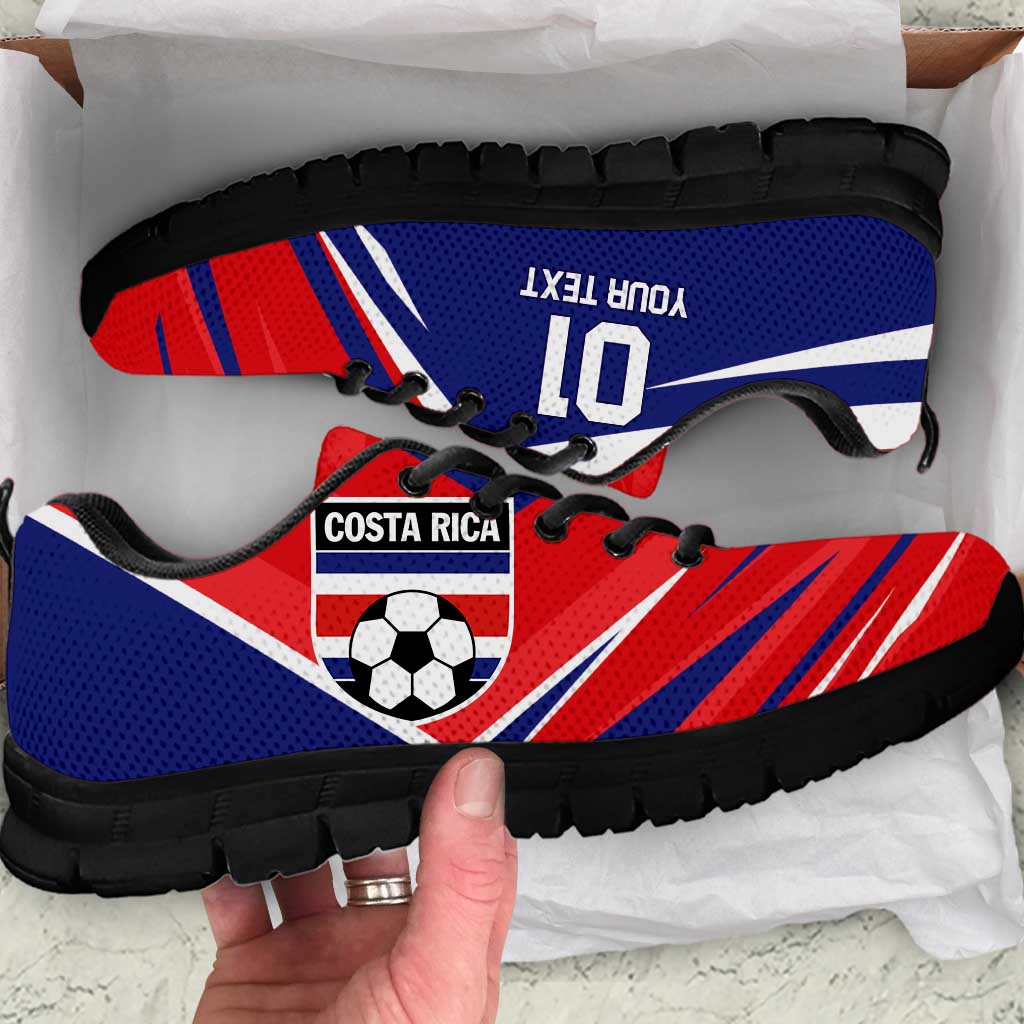 Costa Rica 2024 Soccer Sneakers Come On Los Ticos LT01