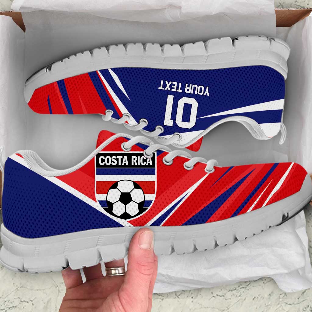 Costa Rica 2024 Soccer Sneakers Come On Los Ticos LT01