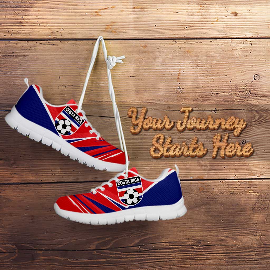 Costa Rica 2024 Soccer Sneakers Come On Los Ticos LT01