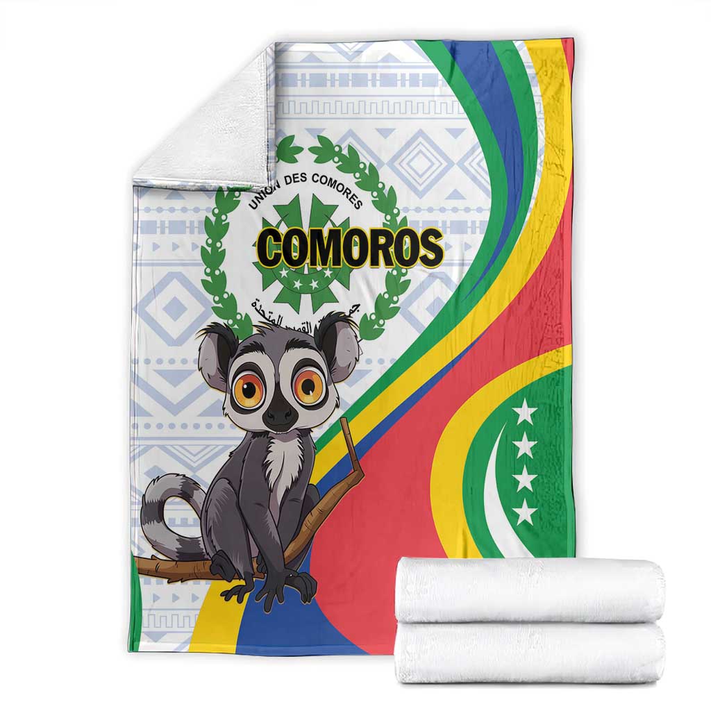 Comoros Blanket 1975 Komori Mongoose Lemur African Pattern LT01