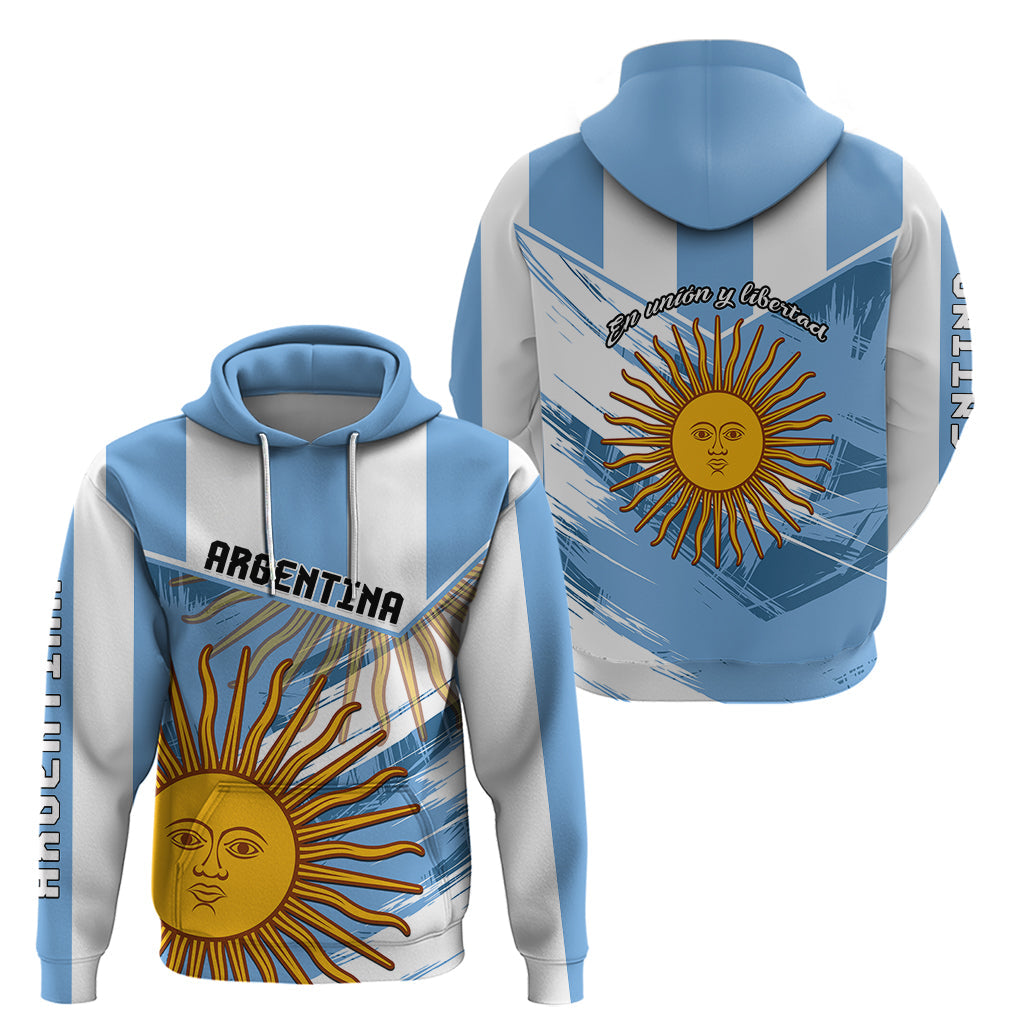Argentina Hoodie La Argentina Sol De Mayo Sport Style LT01
