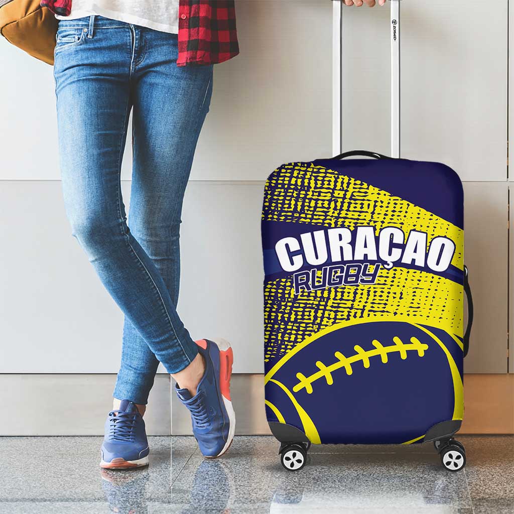 Rugby Curacao Luggage Cover Korsou Go Champion LT01