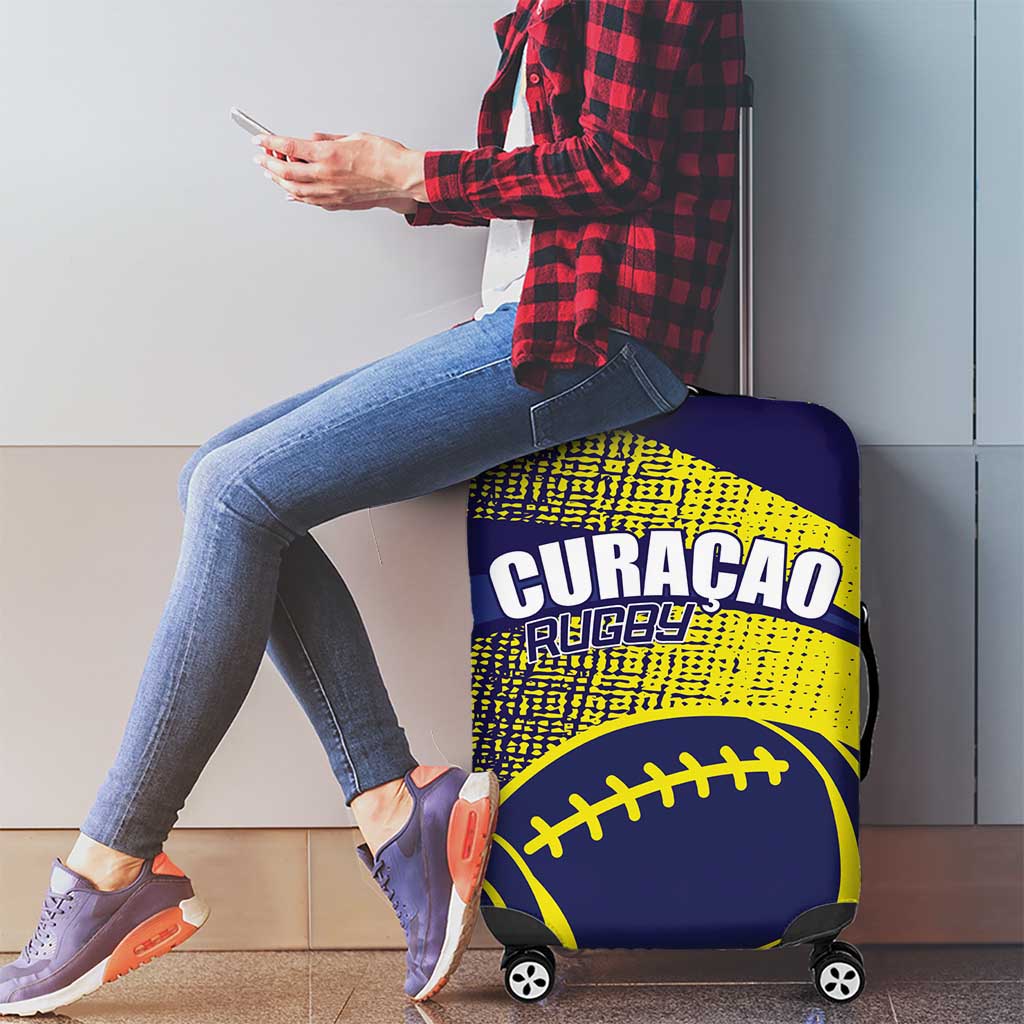 Rugby Curacao Luggage Cover Korsou Go Champion LT01
