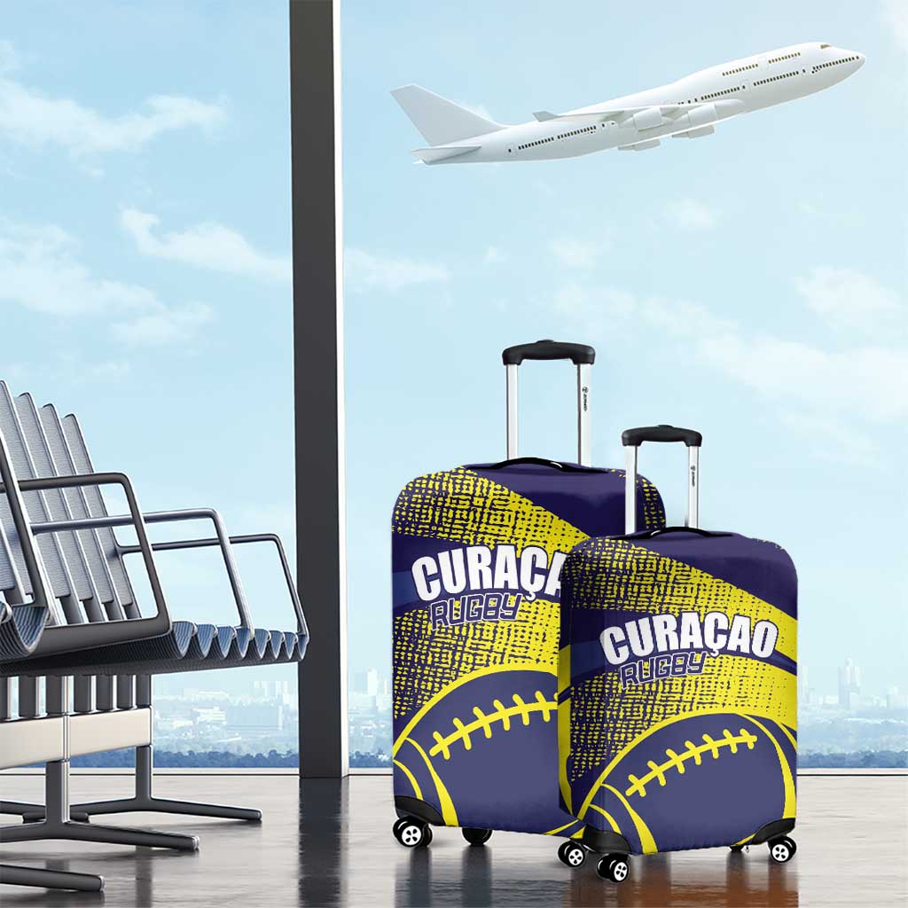 Rugby Curacao Luggage Cover Korsou Go Champion LT01