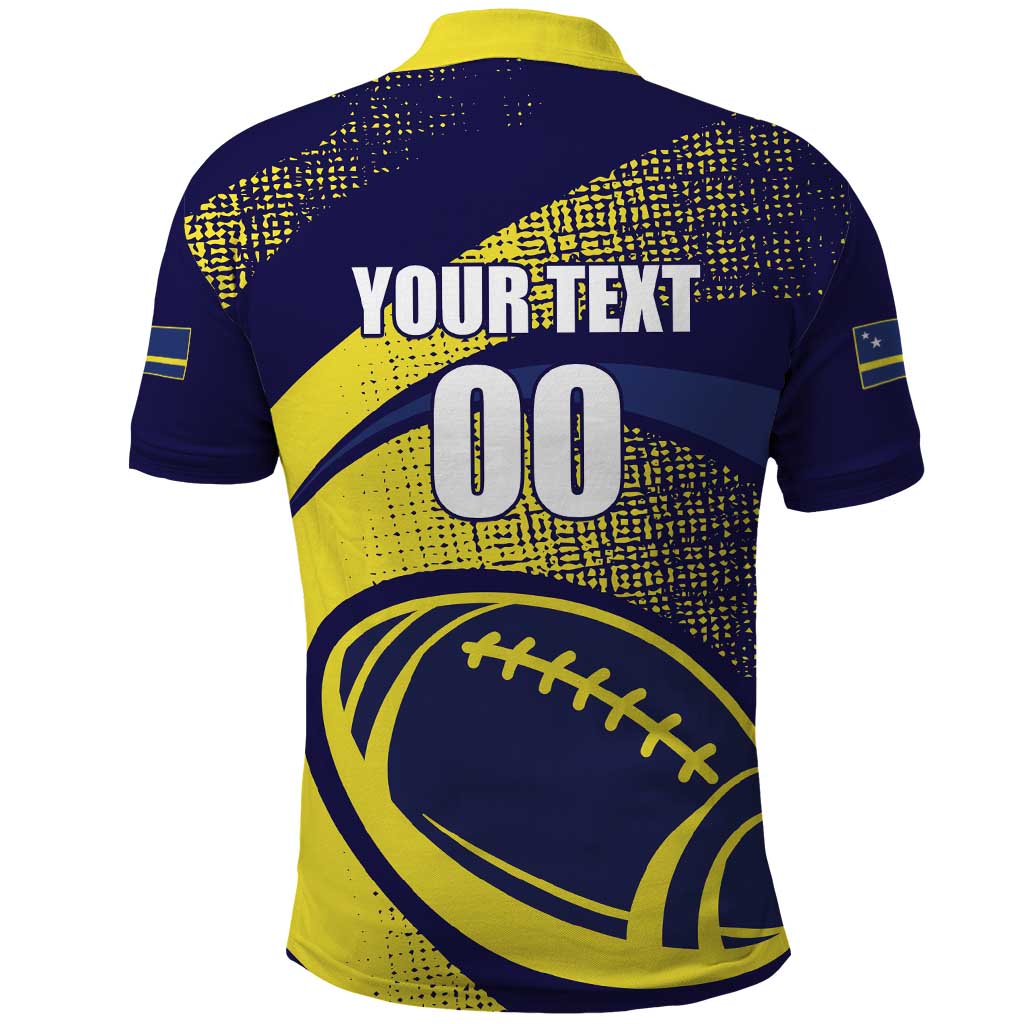 Custom Rugby Curacao Polo Shirt Korsou Go Champion LT01