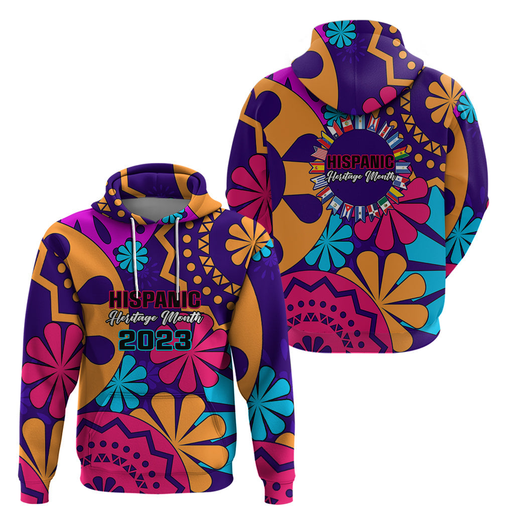 United States National Hispanic Heritage Month Hoodie Mes Nacional de la Herencia Hispana Special Version LT01
