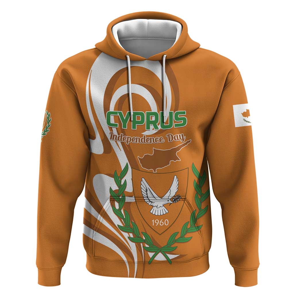 Personalized Cyprus Independence Day 1960 Hoodie Kbrs Cumhuriyeti Curve Style LT01