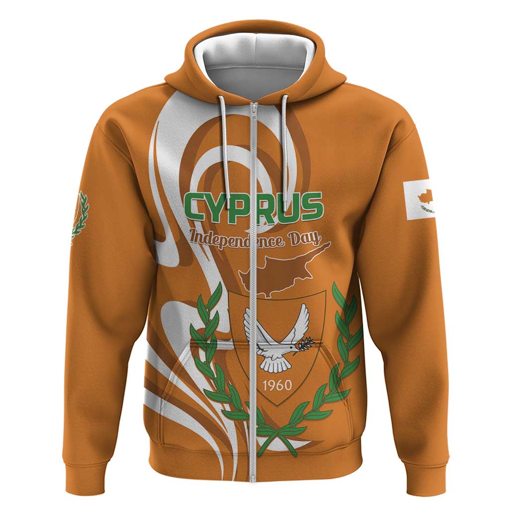 Personalized Cyprus Independence Day 1960 Hoodie Kbrs Cumhuriyeti Curve Style LT01
