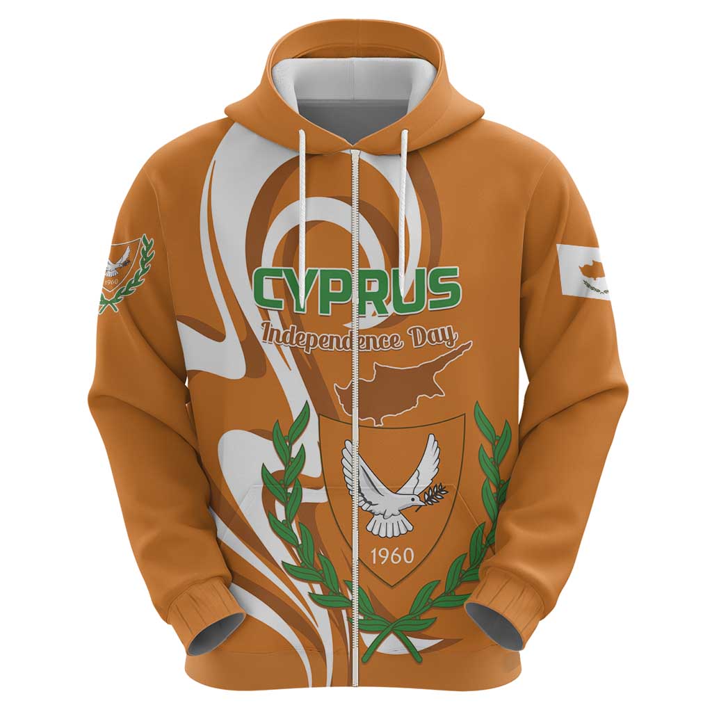 Personalized Cyprus Independence Day 1960 Hoodie Kbrs Cumhuriyeti Curve Style LT01