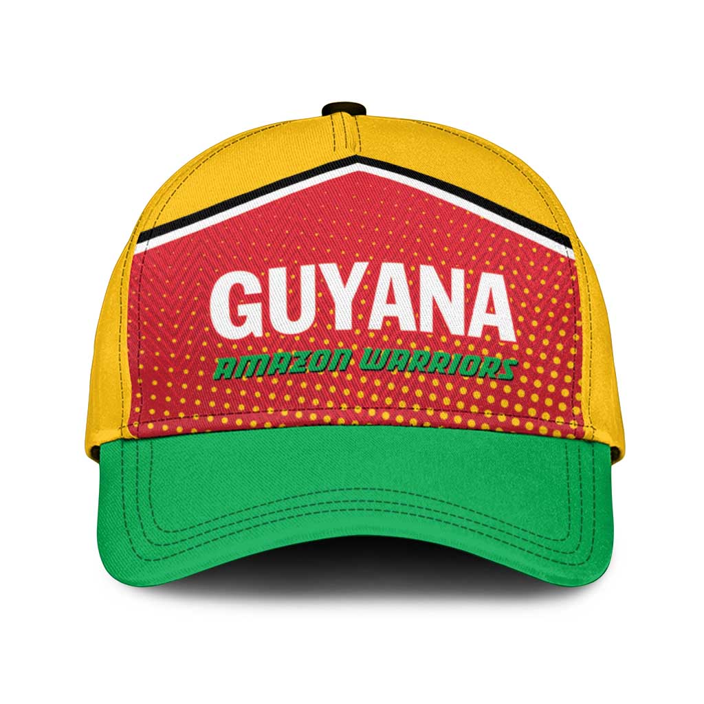 Guyana Cricket Amazon Warriors Classic Cap All The Way Champions LT01