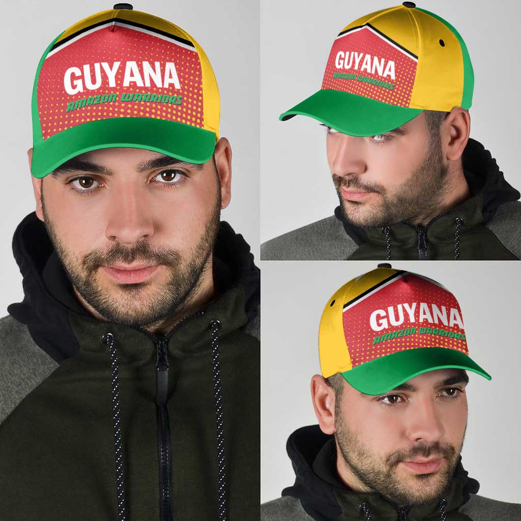 Guyana Cricket Amazon Warriors Classic Cap All The Way Champions LT01