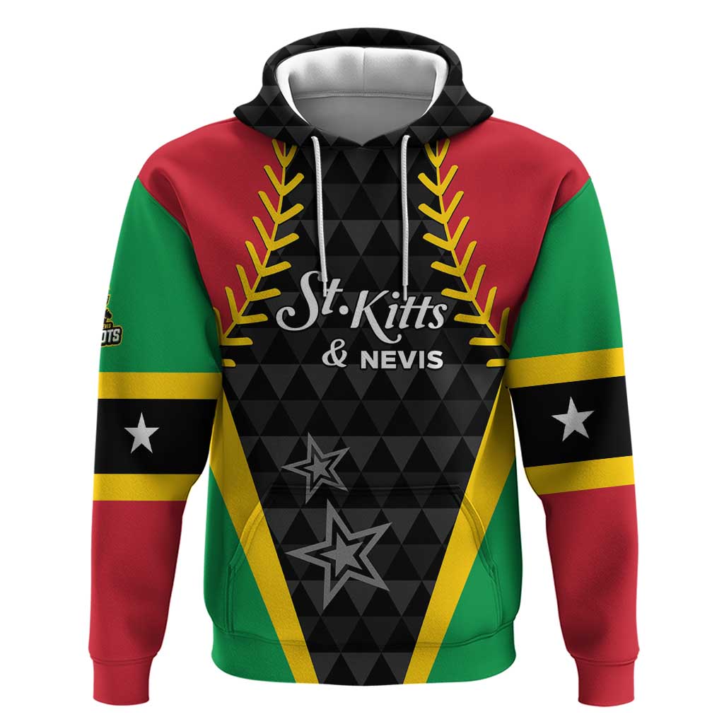 Custom Saint Kitts and Nevis Cricket Patriots Hoodie St Kitts Nevis in Our Blood LT01
