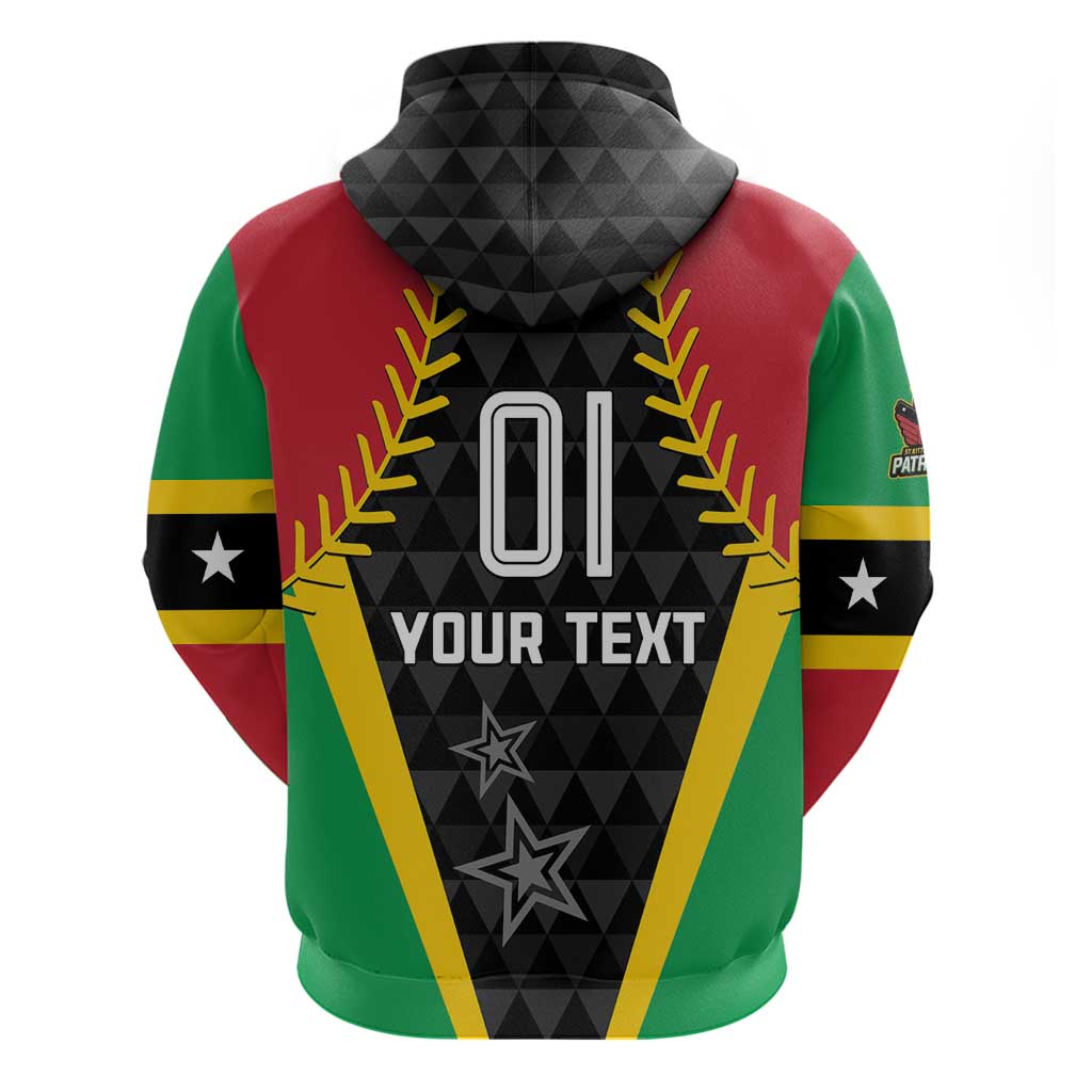 Custom Saint Kitts and Nevis Cricket Patriots Hoodie St Kitts Nevis in Our Blood LT01