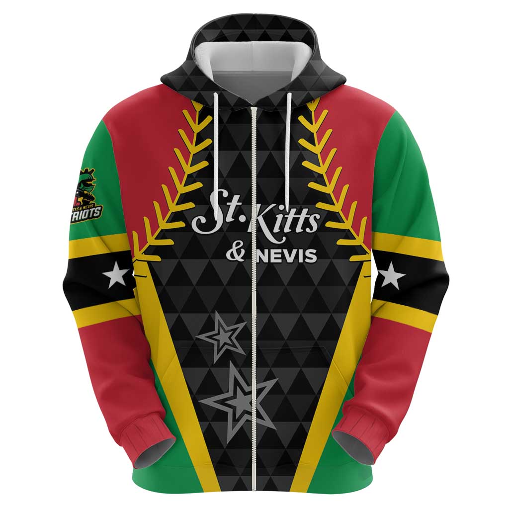 Custom Saint Kitts and Nevis Cricket Patriots Hoodie St Kitts Nevis in Our Blood LT01