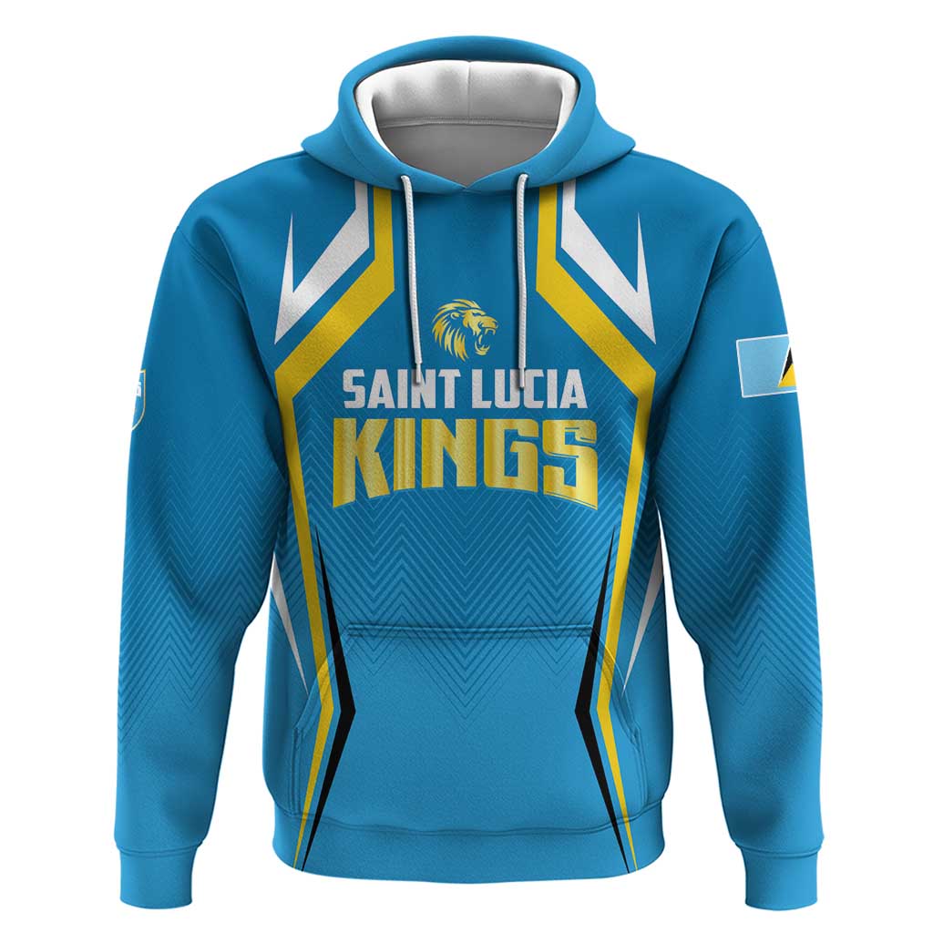 Custom Saint Lucia Cricket Hoodie St Lucia Stars Champions 2024 LT01