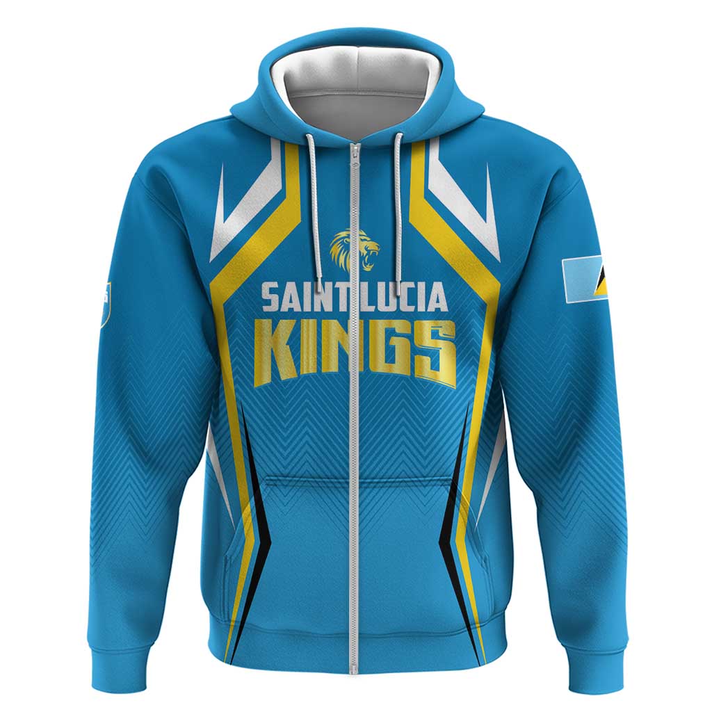 Custom Saint Lucia Cricket Hoodie St Lucia Stars Champions 2024 LT01
