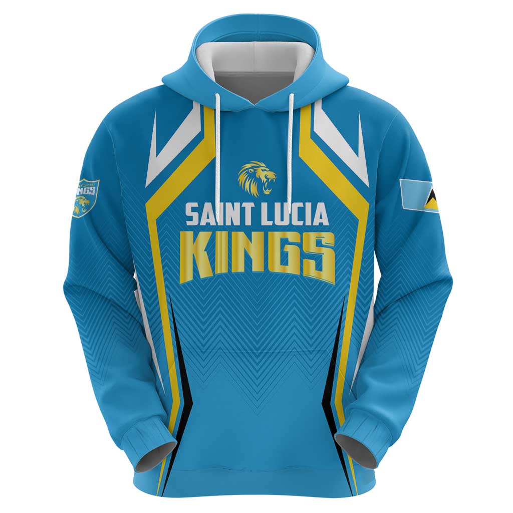 Custom Saint Lucia Cricket Hoodie St Lucia Stars Champions 2024 LT01