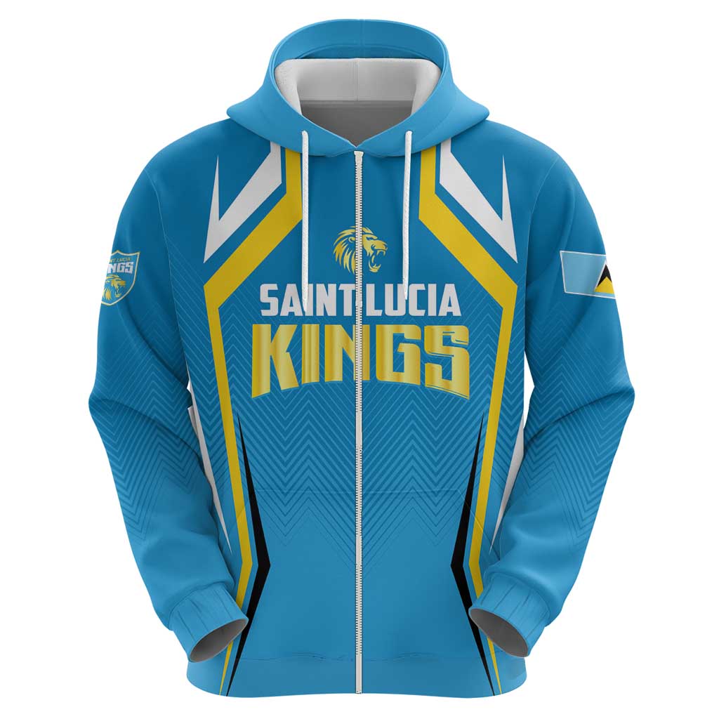 Custom Saint Lucia Cricket Hoodie St Lucia Stars Champions 2024 LT01