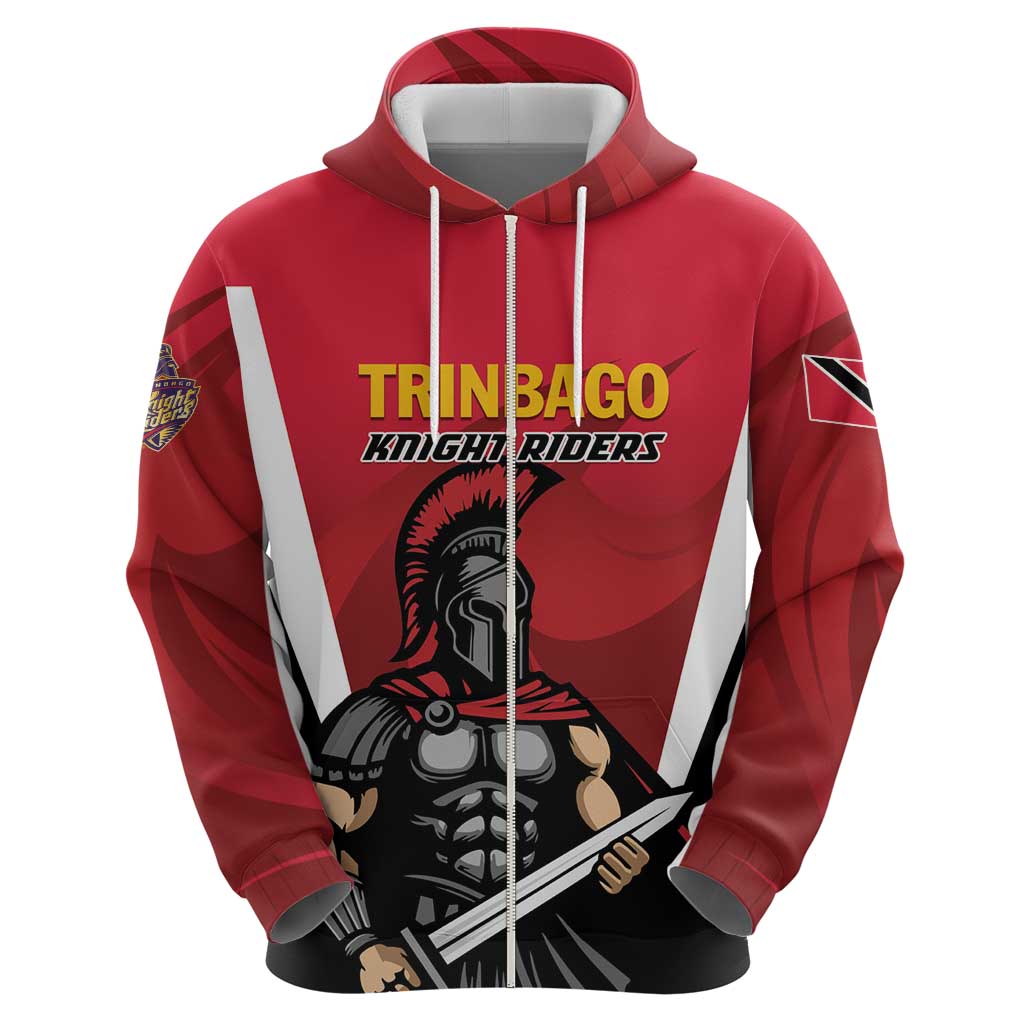 Custom Trinidad and Tobago Cricket Knight Riders Hoodie Trinbago Wave The Red LT01