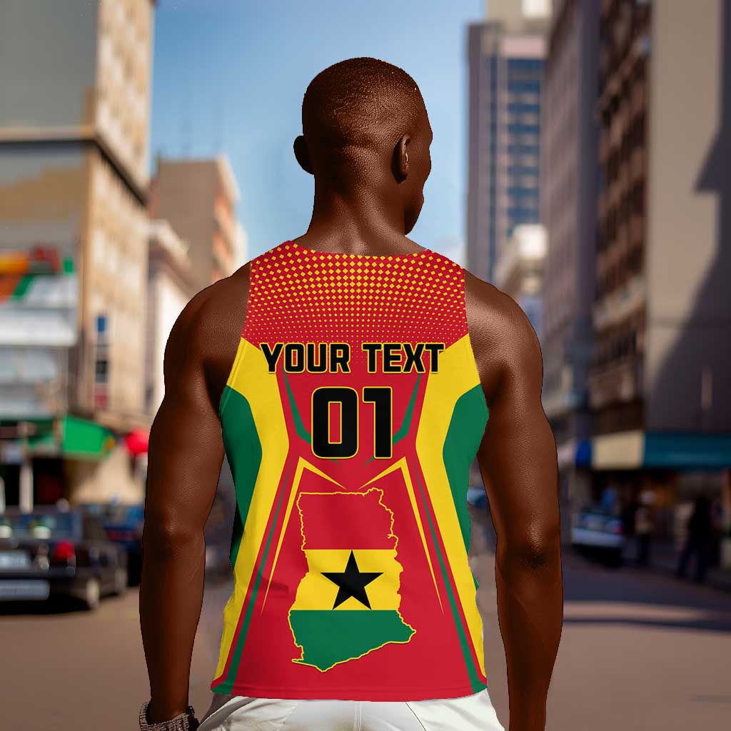 Support the Black Stars - Ghana Football Men Tank Top LT01