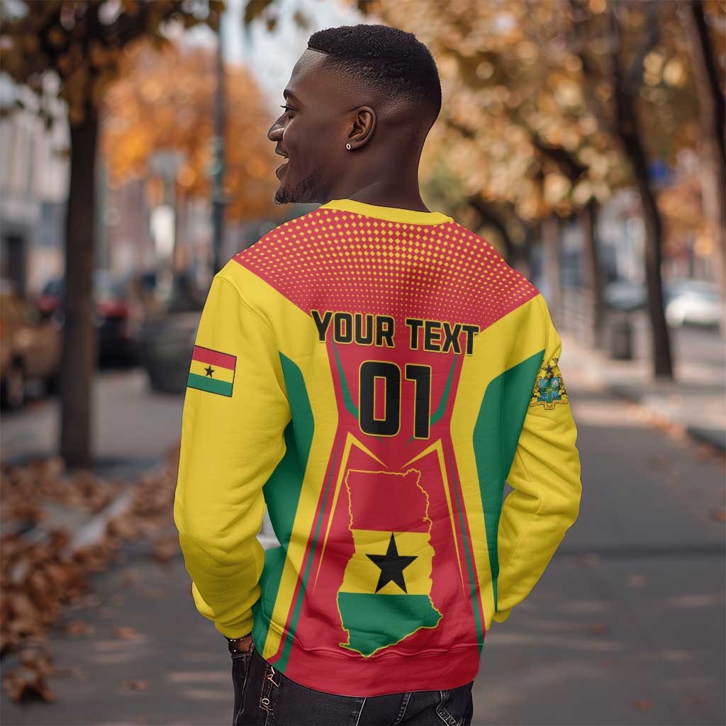 Support the Black Stars - Ghana Football Sweatshirt LT01
