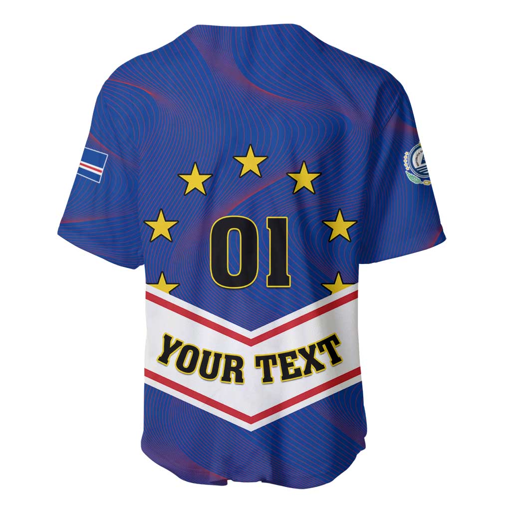Support the Tubaroes Azuis - Cape Verde Football Baseball Jersey LT01