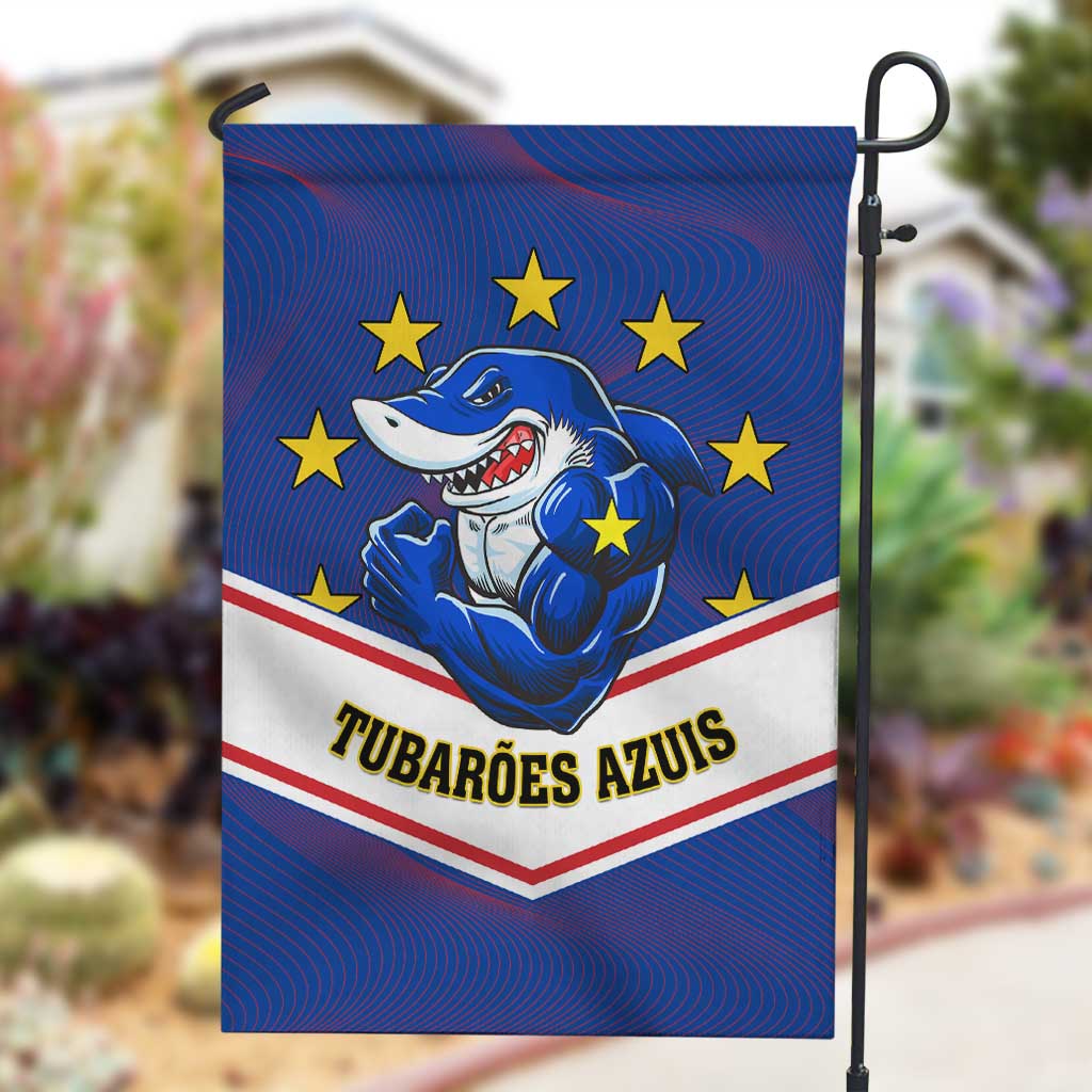 Support the Tubaroes Azuis - Cape Verde Football Garden Flag LT01