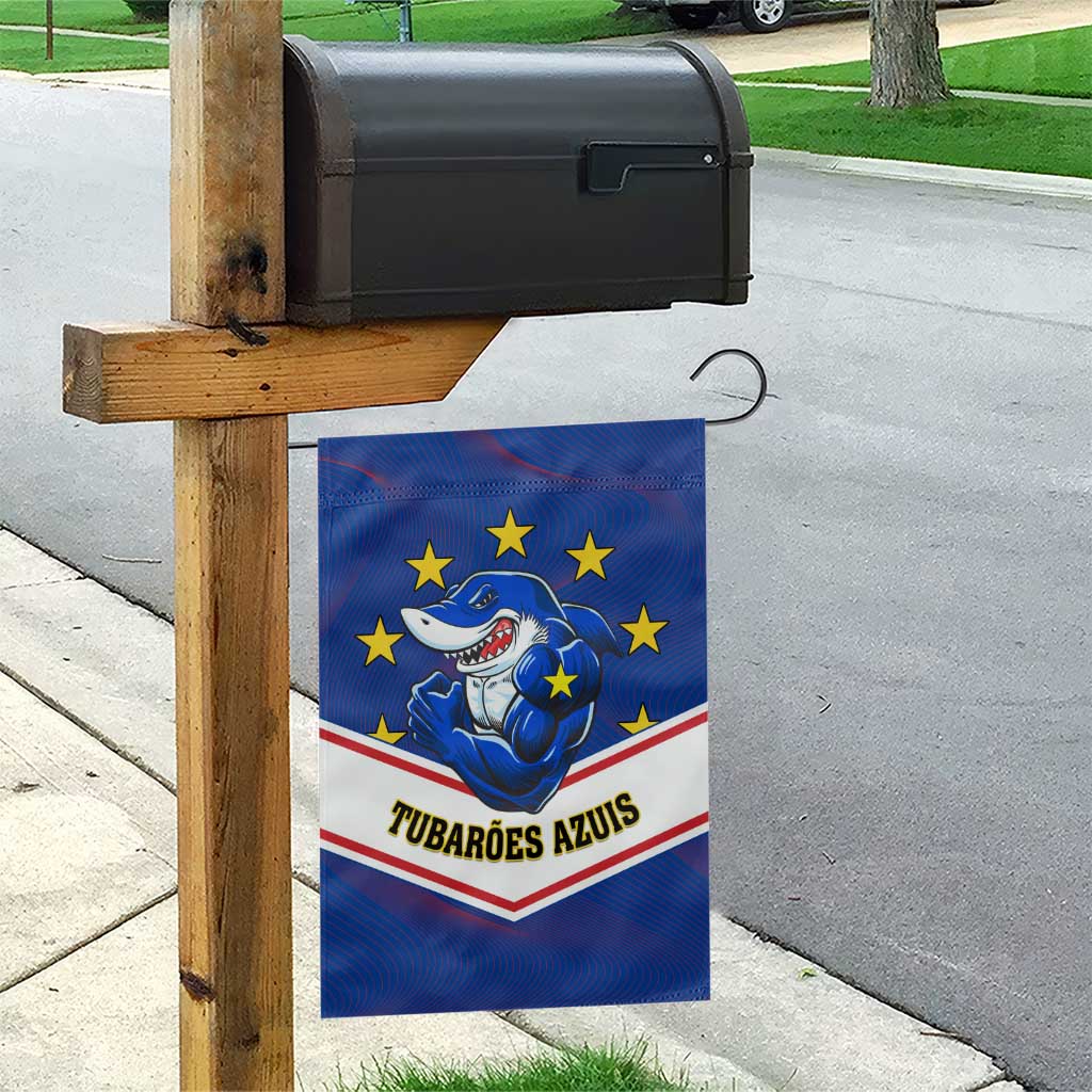 Support the Tubaroes Azuis - Cape Verde Football Garden Flag LT01