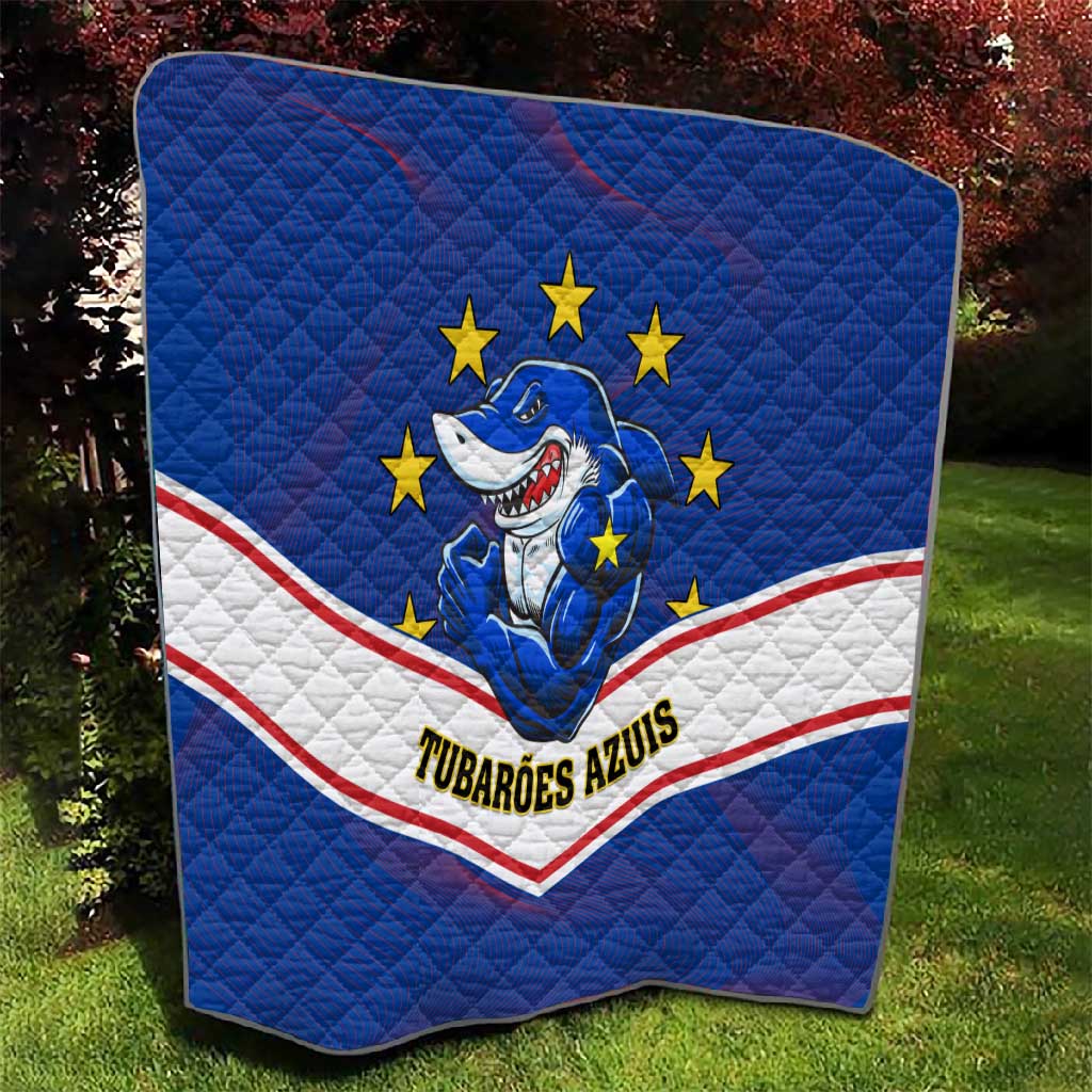 Support the Tubaroes Azuis - Cape Verde Football Quilt LT01