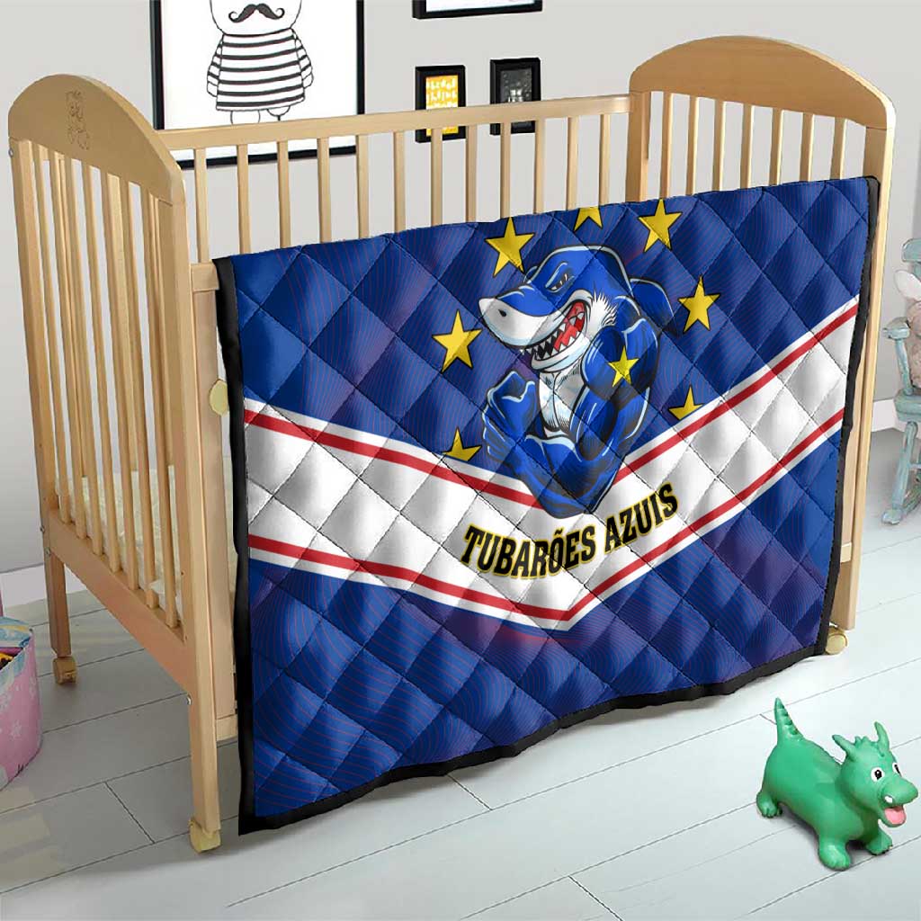 Support the Tubaroes Azuis - Cape Verde Football Quilt LT01