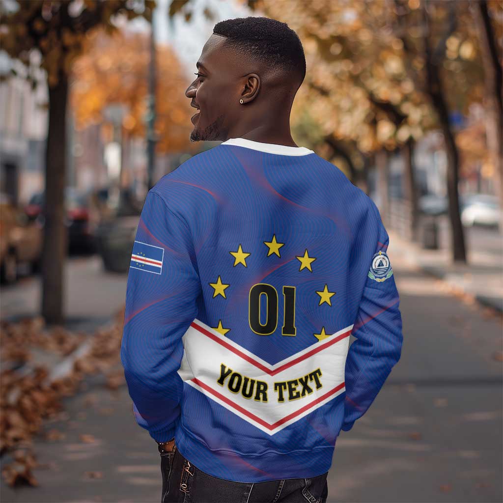Support the Tubaroes Azuis - Cape Verde Football Sweatshirt LT01