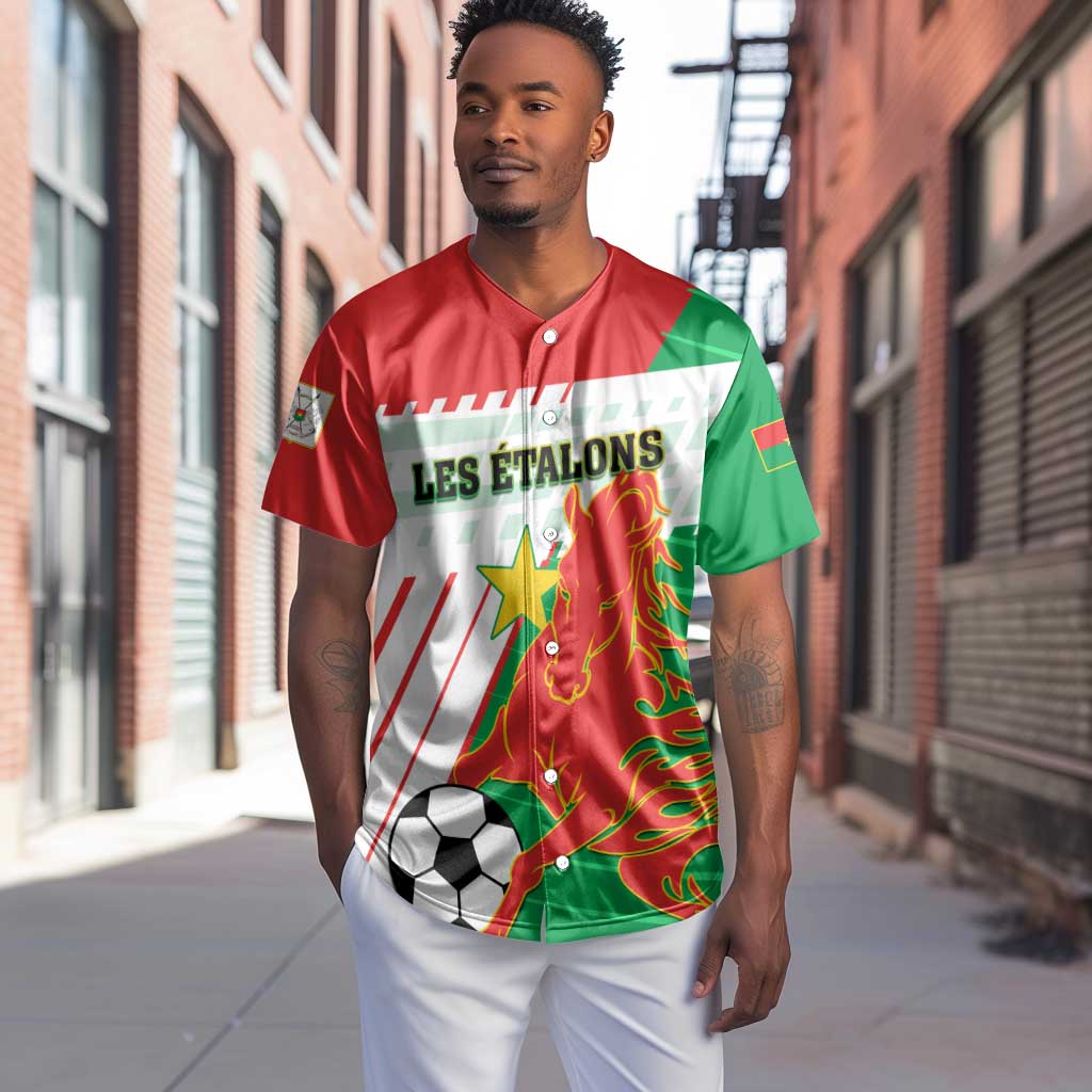Support Les Etalons - Burkina Faso Football Baseball Jersey LT01