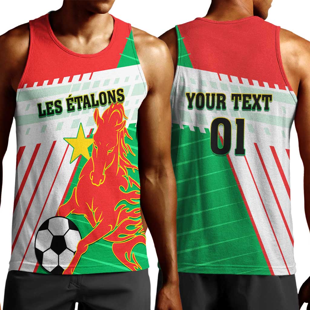 Support Les Etalons - Burkina Faso Football Men Tank Top LT01