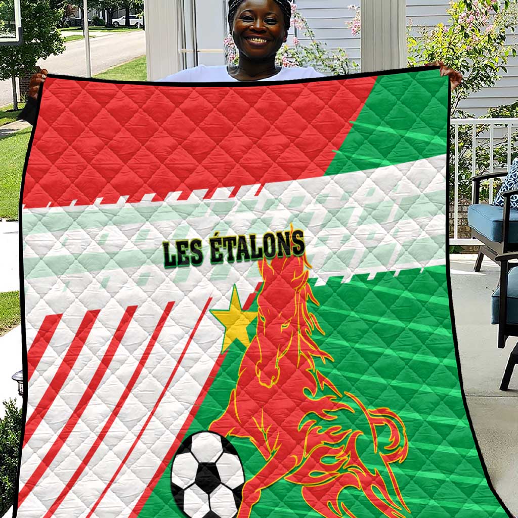 Support Les Etalons - Burkina Faso Football Quilt LT01