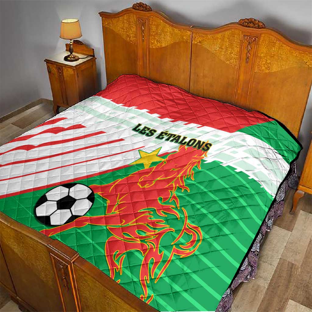 Support Les Etalons - Burkina Faso Football Quilt LT01
