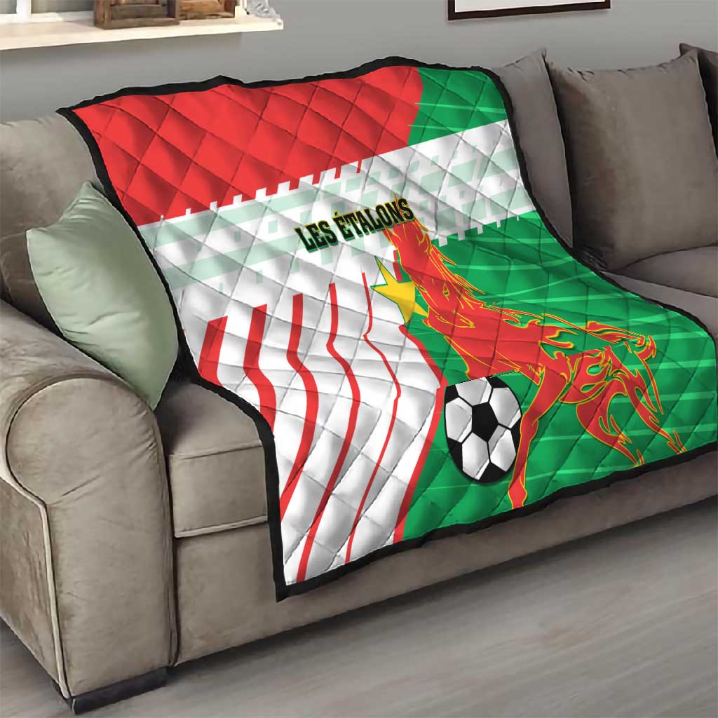 Support Les Etalons - Burkina Faso Football Quilt LT01